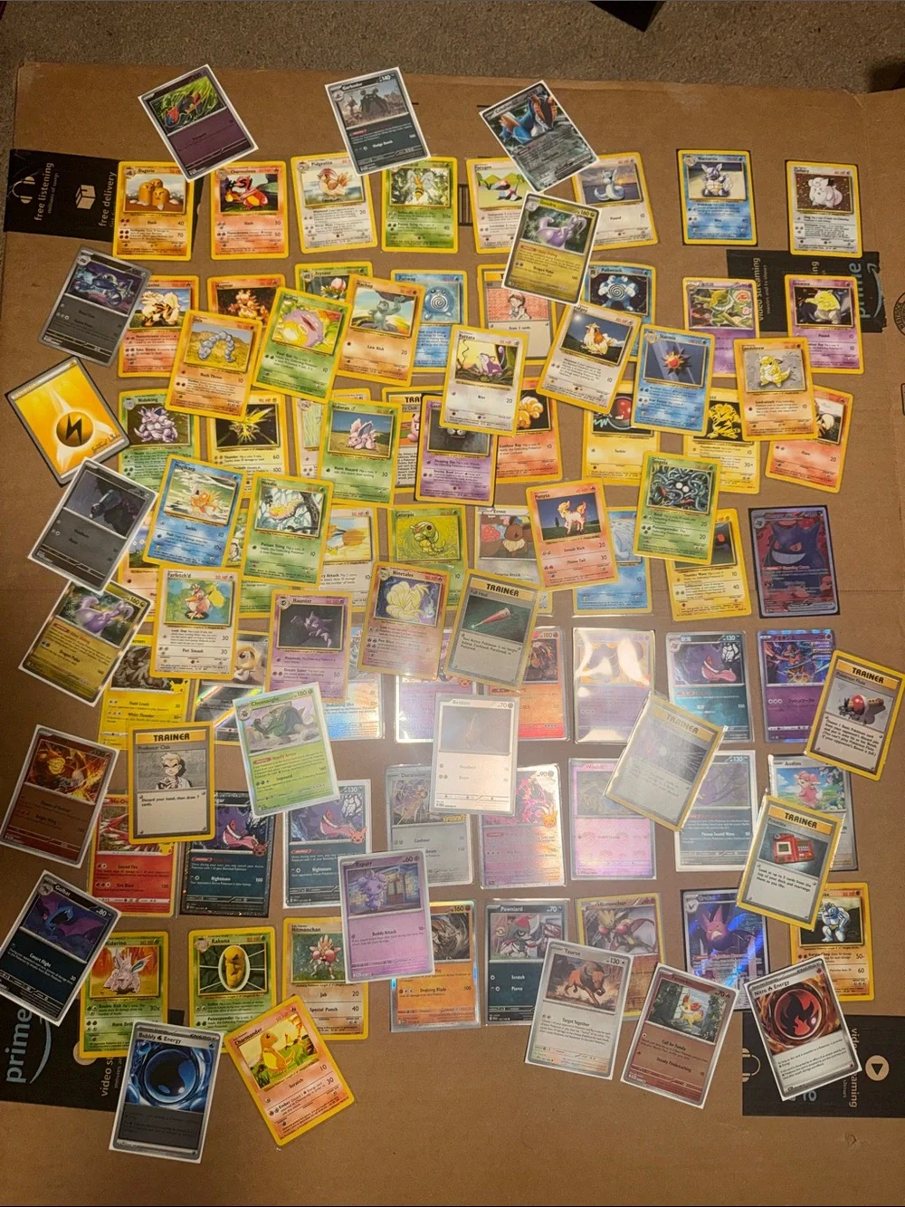 Pokemon Mystery Packs! 10 cards per pack, Holo, Rev Holo, AR, EX, IR, SIR, SAR